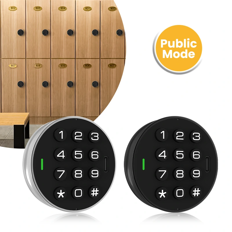 Elektronický skrinkový zámok - RFID PIN, karta, APP, ONLINE / Autonomne