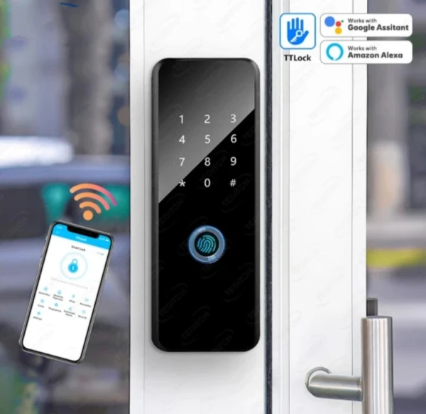 SMART - Elektronický zámok VILKA AUTOMAT SLIM - SAMOZAMYKACÍ MOTORICKÝ ZAMOK -TTLOCK 2