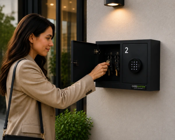 VILKA KeyBox - inteligentná elektronická skrinka na kľúče PIN, RFID s online správou 2 BOX