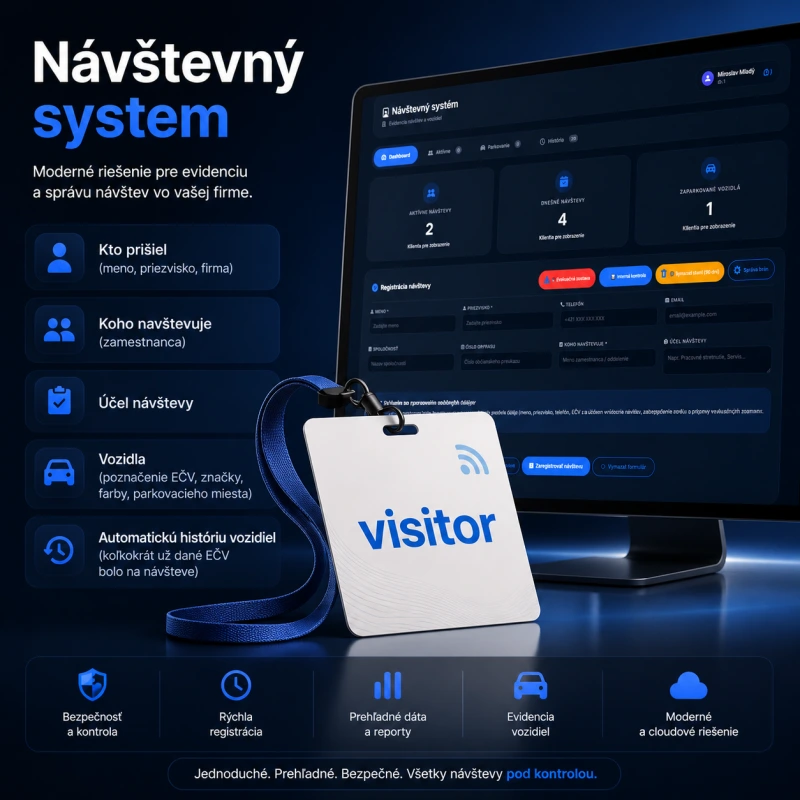 VILKA - Visitor - Návštevný systém PRO