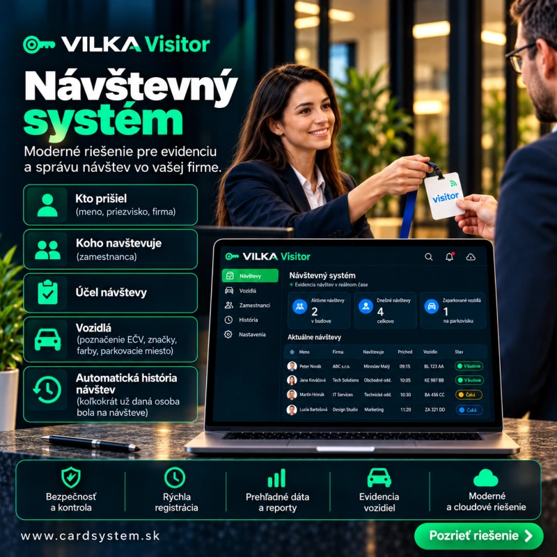 VILKA - Visitor - Návštevný systém PRO - OFFLINE