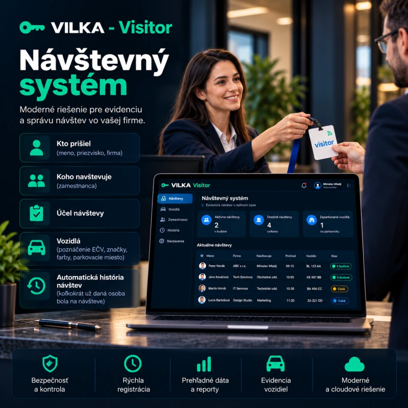 VILKA - Visitor - Návštevný systém PRO - OFFLINE