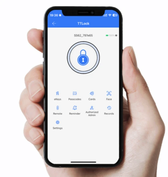 SMART iReader - ANTIVANDAL- ONLINE - RFID čítačka - PIN- karta, AP- TTlock 3