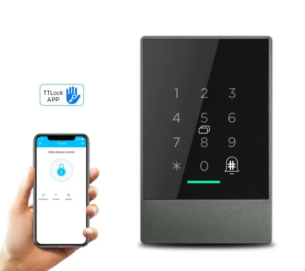 SMART iReader CODE - ONLINE - RFID karta - PIN kod - karta- APP -TTlock 1