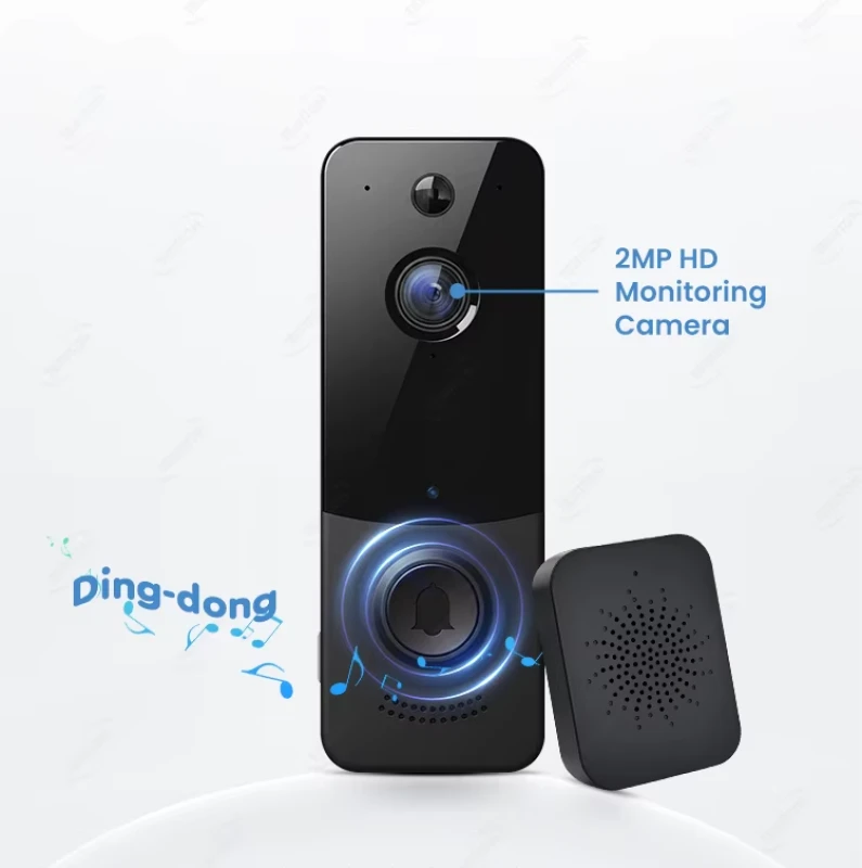 TTLOCK VIDEO ZVONČEK- Bezdrôtový Smart WIFI video zvonček -zvonenie iba na mobil. 2