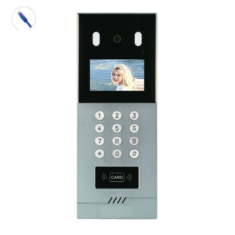 Dverna jednotka -IP-D22A- otvorenie biometrou tvare, karta, PIN kód, APP.