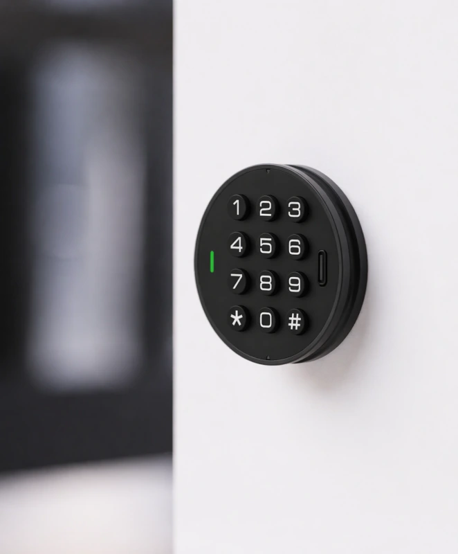 Elektronický skrinkový zámok - RFID PIN, karta, APP, ONLINE / Autonomne