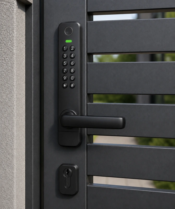SMART - Elektronická kľučka VILKA GATE - Vstupné dvere TTLOCK 3