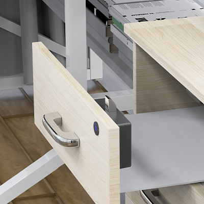 Smart elektronický skrinkový zámok - RFID karta, APP, ONLINE - TTLOCK 1