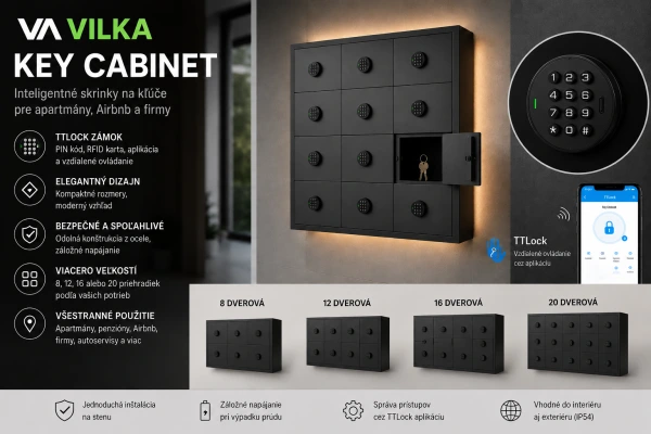 VILKA BOX - PIN - karta - APP -TTlock 4
