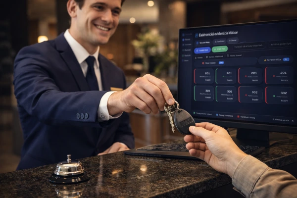 Elektronická evidencia klasických kľúčov s možnosťou skenovania 3