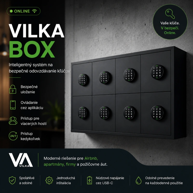 VILKA BOX - PIN - karta - APP -TTlock 3
