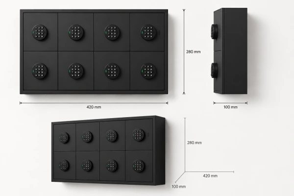 VILKA BOX - PIN - karta - APP -TTlock 2